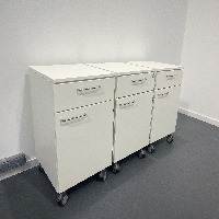 Set of 3 Storage Cabinets image 0